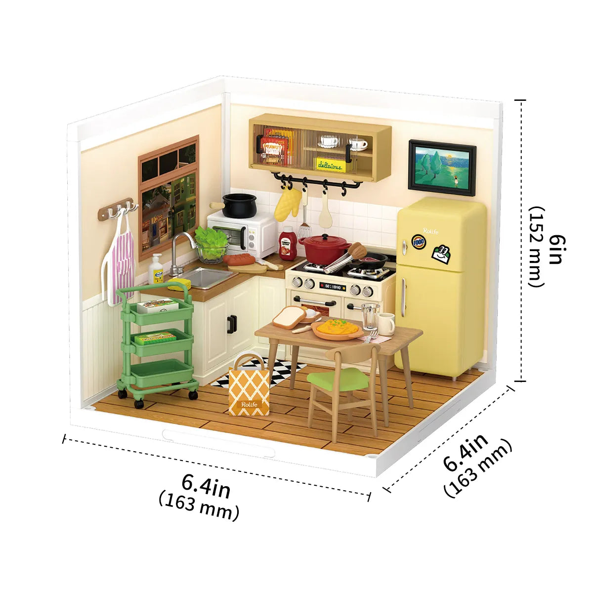 Miniature World - Morning Kitchen